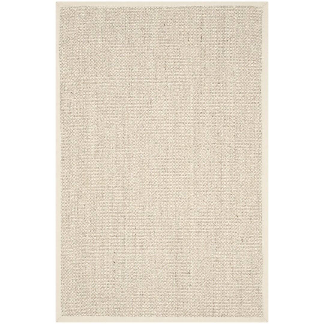 Torbin Jute/Sisal Marble/Beige Area Rug Rug Size: Rectangle 6' x 9'